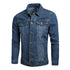 Casual Slim Denim Jacket Jean Jacket Coat For Men